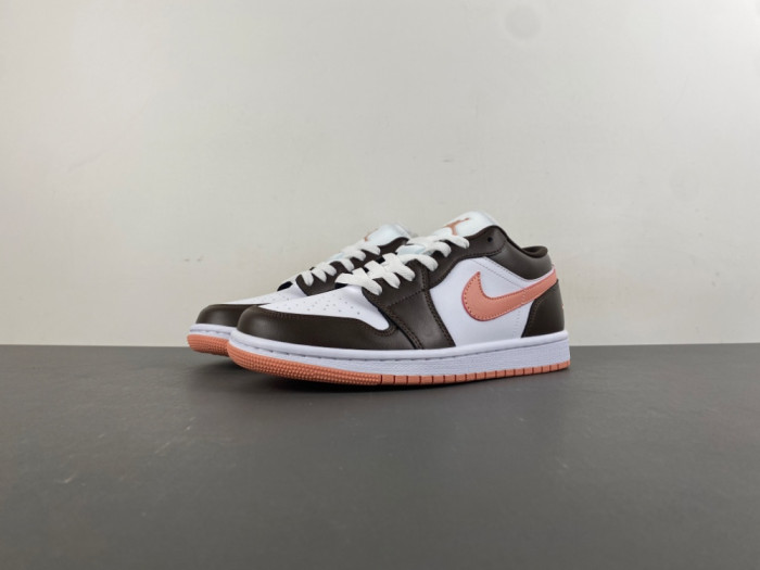 Air Jordan 1 Low WMNS ''Brown / Pink'' DC0774-182