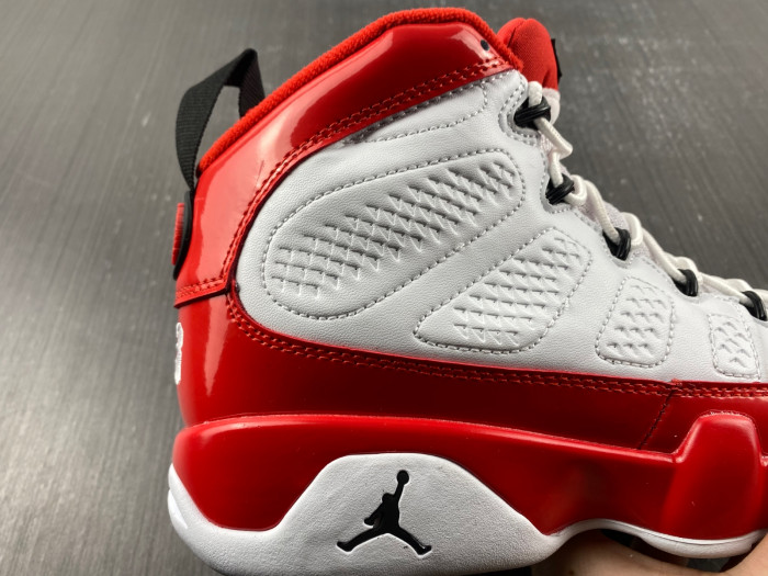 Jordan 9 Retro White Gym Red 302370-160