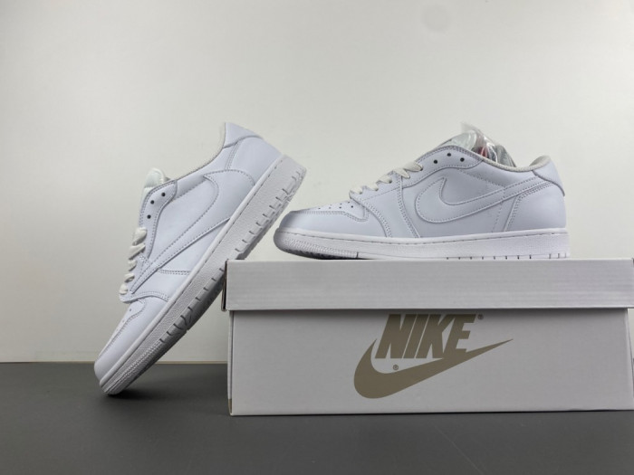 TRAVIS SCOTT X AIR JORDAN 1 LOW WHITE PARTY 240729