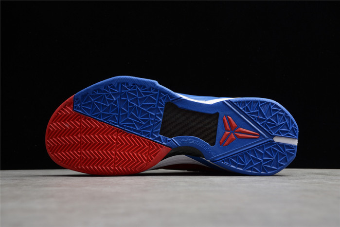 NIKE ZOOM KOBE VII RLX RED BLUE METALLIC GOLD 488371-406
