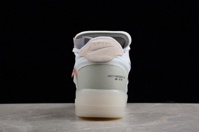 NIKE AIR FORCE 1 LOW OFW All White AO4606-100