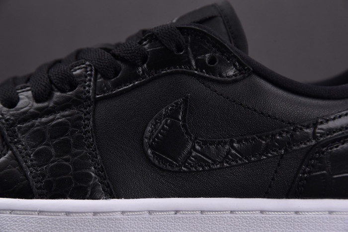 Jordan 1 Retro Low Golf Black Croc DD9315-003