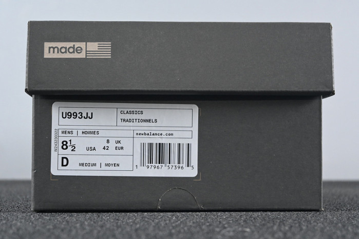 JJJJound x New Balance 993 Made in USA 