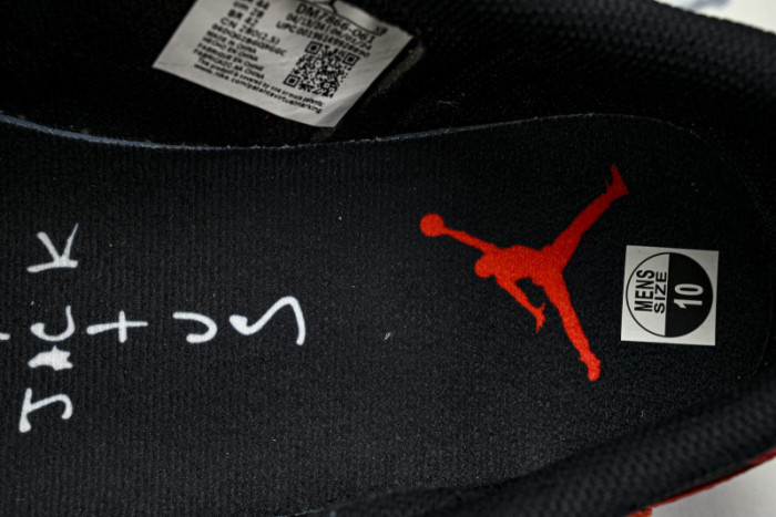 Travis Scott x AIR Jordan 1 Low Black Red DM7866-061