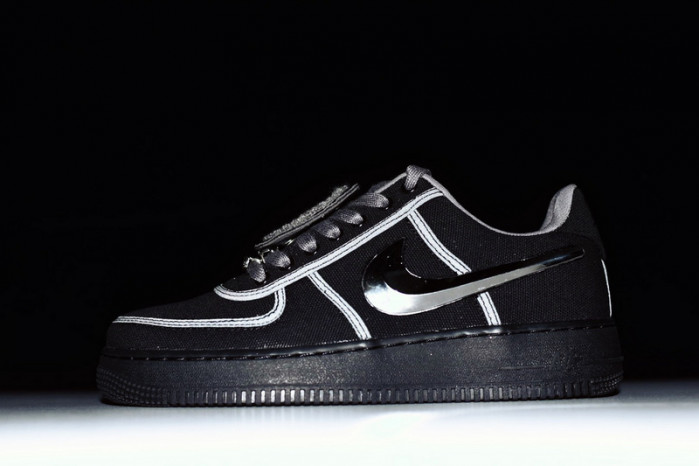 Travis Scott Nike Air Force 1 BLACK AQ4211-001