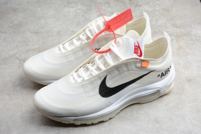 OFW X Air Max 97 The Ten White Cone Ice Blue AJ4585-100