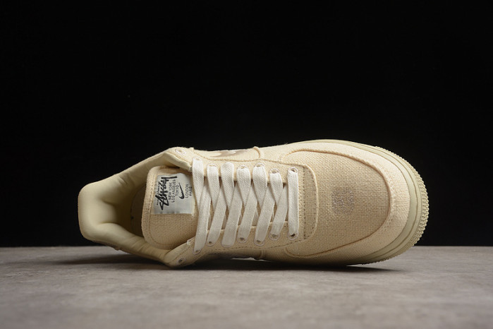 NIKE AIR FORCE 1 LOW STUSSY FOSSIL CZ9084-200