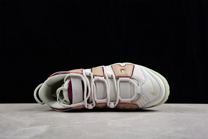 NIKE AIR MORE UPTEMPO SHOES "EARTHY" LIGHT BONE DX8955-001