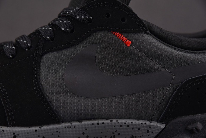 Air Jordan 1 Low Element Black Challenge Red 2026 FV4227-002