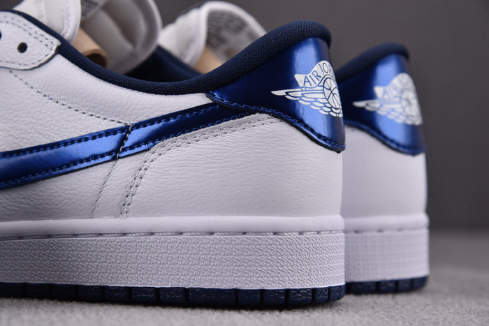 Jordan 1 Retro Low Metallic Blue 705329-106