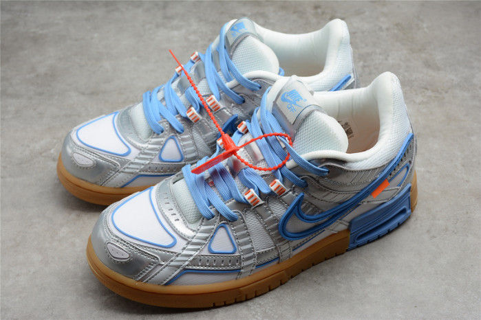 OFW x Nike Air Rubber Dunk “University Blue” CU6015-100