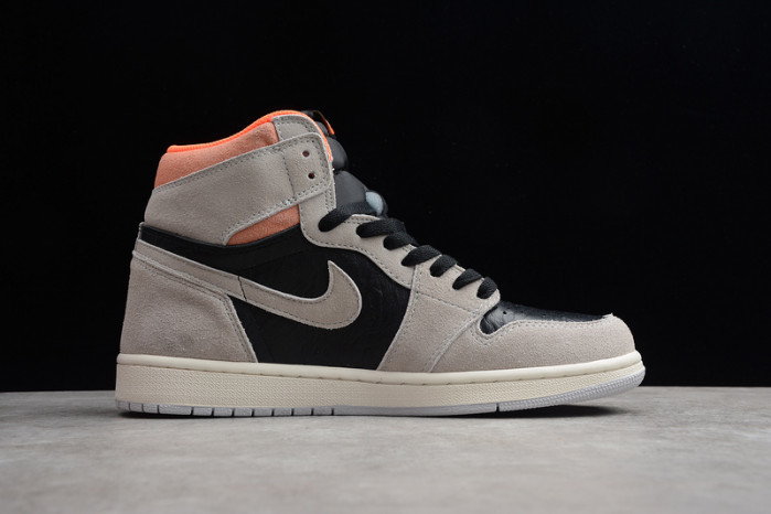 Air Jordan 1 Neutral Grey Hyper Crimson 555088-018