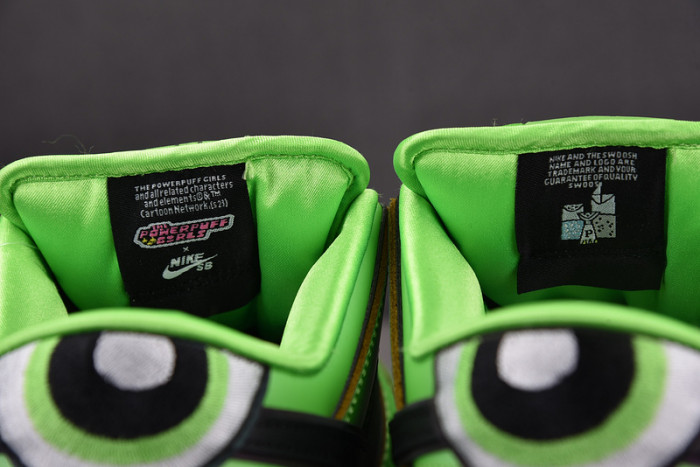 Nike SB Dunk Low The Powerpuff Girls Buttercup FZ8319-300