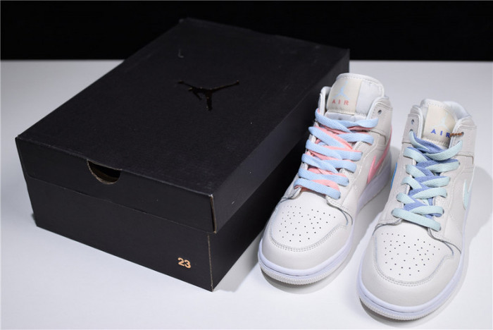 Nike Air Jordan 1 Retro High Soh Womens four Lace Options 555112 -035