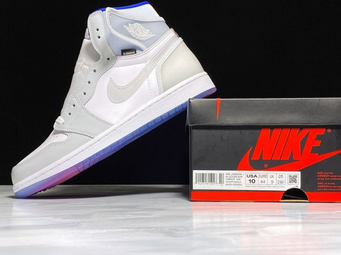 Air Jordan 1 Zoom White Racer Blue CK6637-104