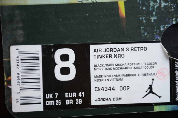 Air Jordan 3 Animal Instinct 2.0 CV3583-003