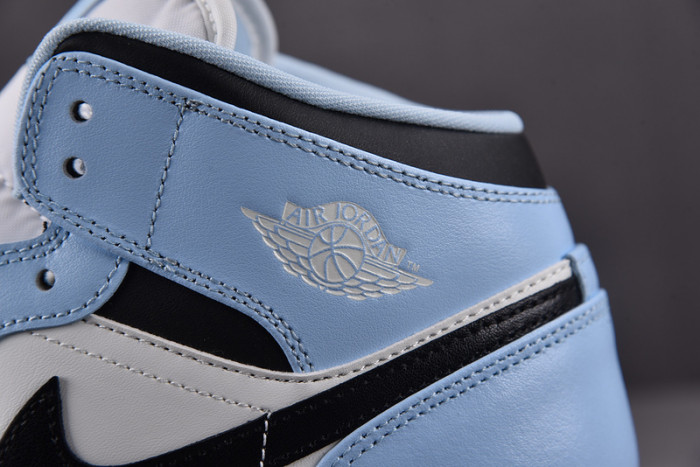Jordan 1 Mid Ice Blue (GS) 555112-401