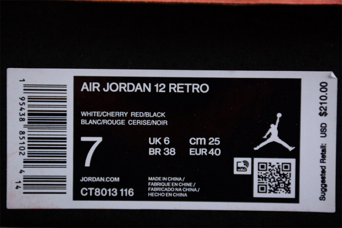 Air Jordan 12 “Cherry”