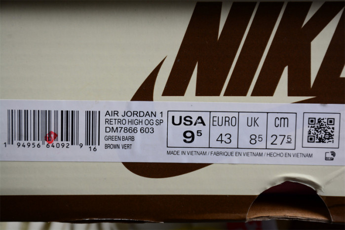 AIR JORDAN 1 LOW X FRAGENT X TRAVIS SCOTT DM7866-603