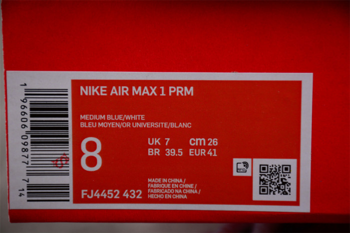 NIKE AIR MAX 1 "DENIM LEOPARD" FJ4452-432