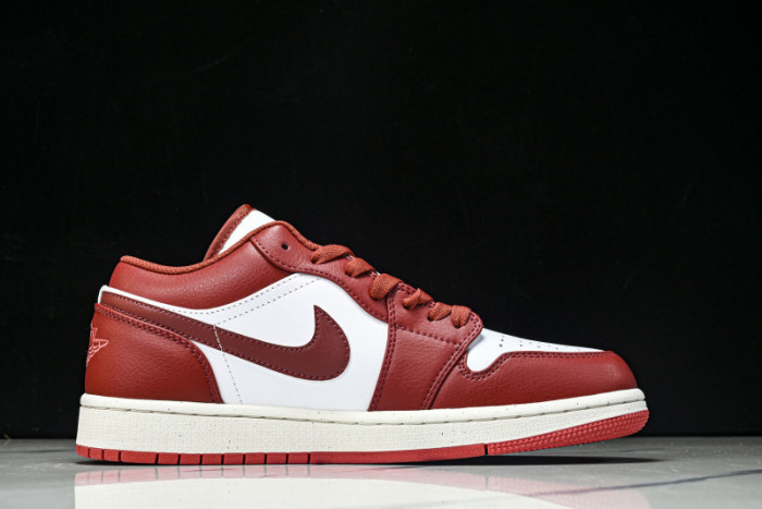 Air Jordan 1 Low Dune Red/White FJ3459-160