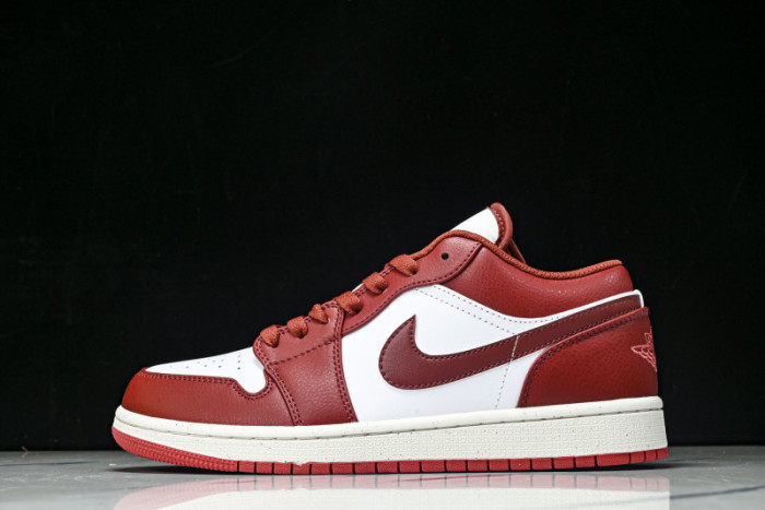 Air Jordan 1 Low Dune Red/White FJ3459-160