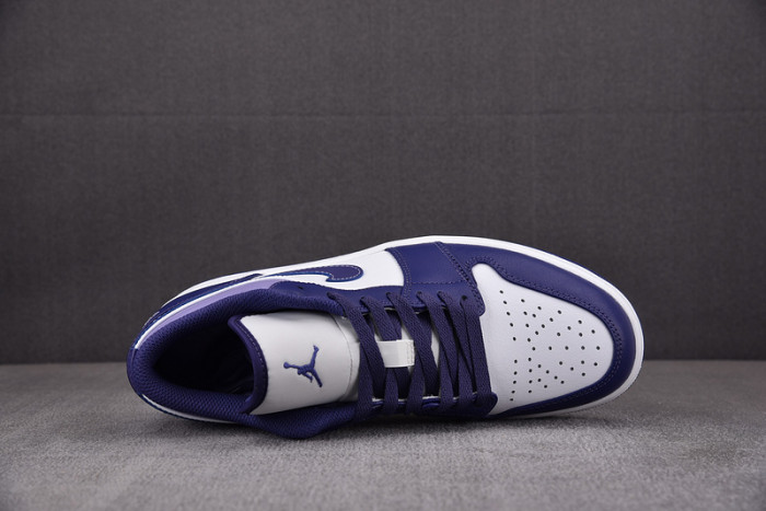 Air Jordan 1 Low White Purple 553558-515