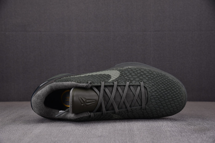 Nike Kobe 6 Black Mamba Collection Fade to Black 869457-007