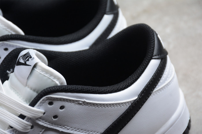 Nike SB Dunk Low White Black Running Shoes DD1503-113