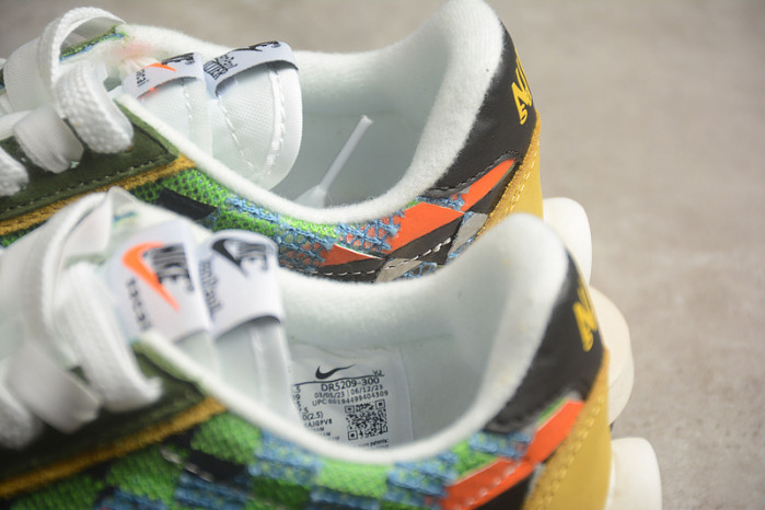 SACAI X NIKE LDVAPORWAFFLE MIX LOW “GREEN GUSTO” DR5209-300