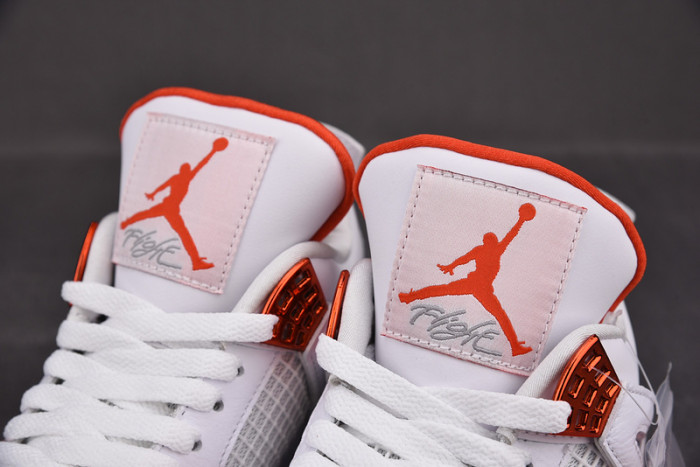 Air Jordan 4 Retro “Pure Money” Orange Metallic CT8527-118