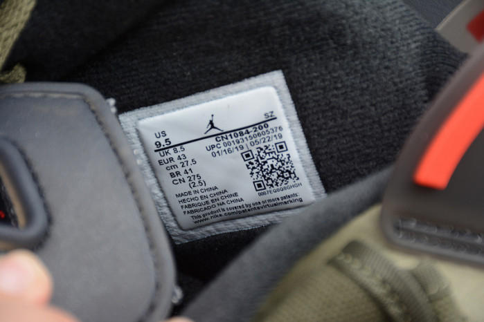 Travis Scott Air Jordan 6 Medium Olive Cactus Jack CN1084-200