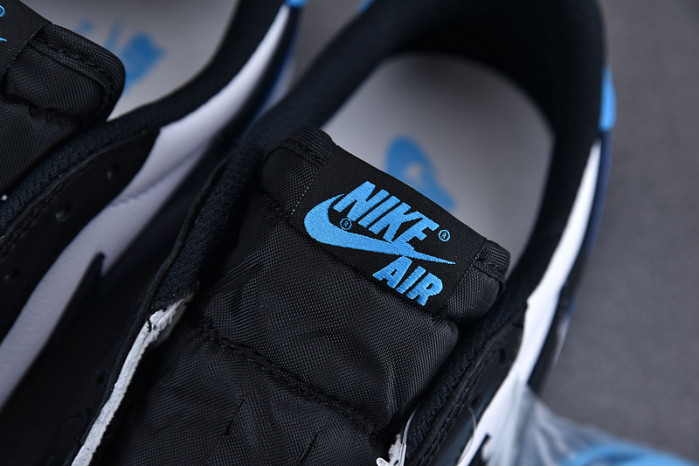 Jordan 1 Retro Low OG Black Dark Powder Blue CZ0790-104