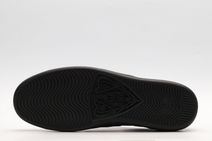 G*u*i ace embroidered low-top sneaker black with bee mens 431942-a38g0