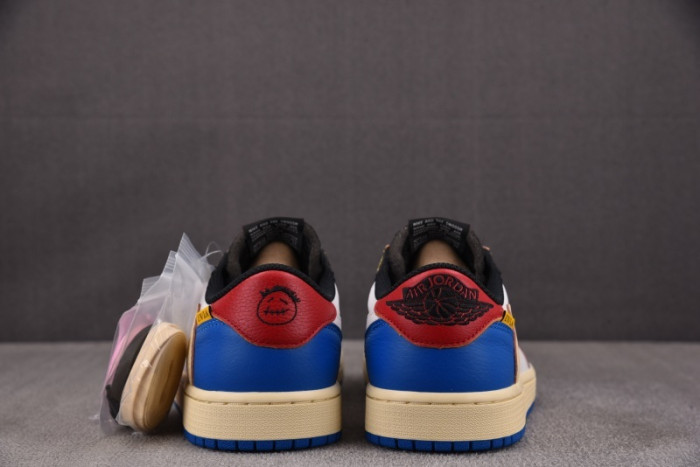 Travis Scott x AIR Jordan 1 Low OG SP Sail Military Blue DM7866-111