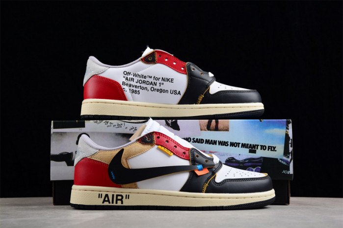 OFF X AIR JORDAN 1 LOW