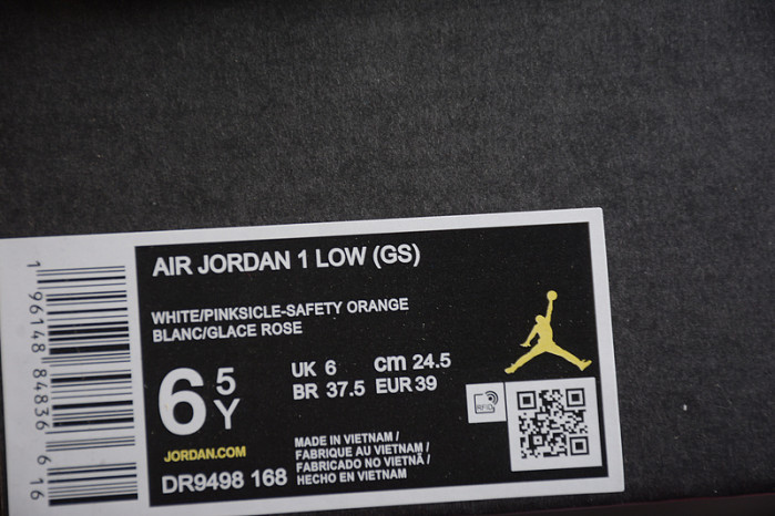 AIR JORDAN 1 LOW GS “PINKSICLE” DR9498-168