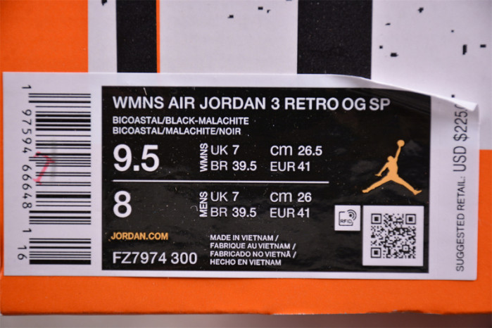 nina Ch*el abney x air jordan 3