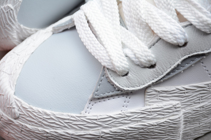 Sacai x Blazer Mid White Grey BV0072-100