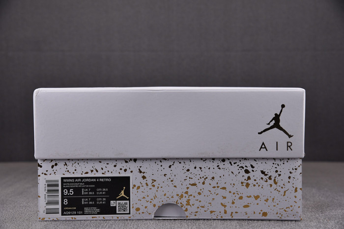 Air Jordan 4 Womens "Vivid Sulfur" AQ9129-101