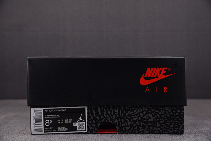 AIR JORDAN 3 “FIRE RED” DN3707-160