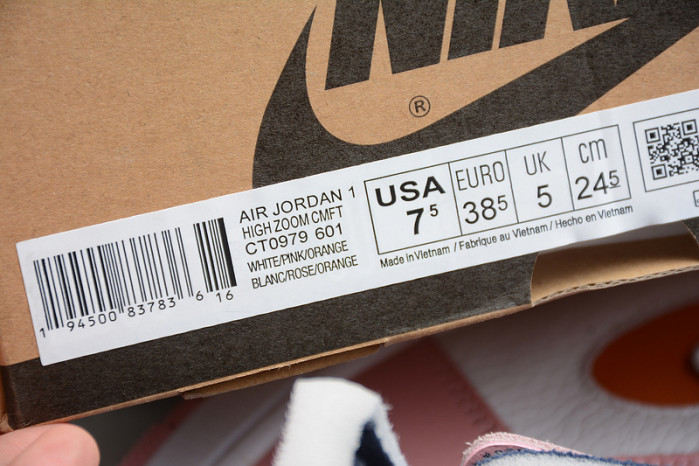 Jordan 1 High Zoom Air CMFT Cauliflower (W) CT0979-601