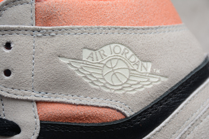 Air Jordan 1 Neutral Grey Hyper Crimson 555088-018