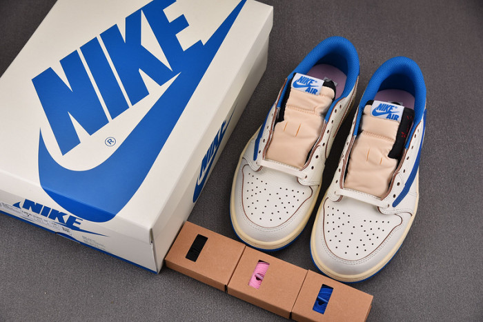 Fragment Design x Travis Scott x Air Jordan 1 Retro Low OG SP