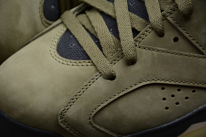 Travis Scott Air Jordan 6 Medium Olive Cactus Jack CN1084-200