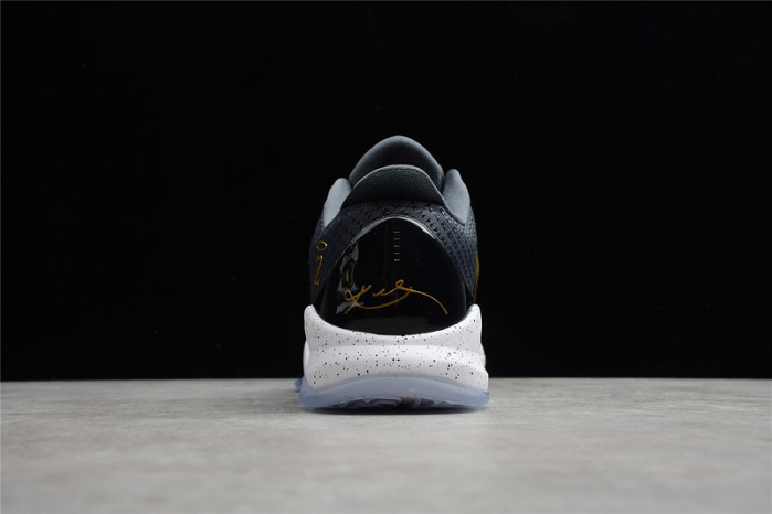NIKE KOBE V PROTRO BLACK WHITE GOLD CD0824-127