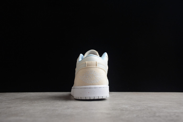 Jordan 1 Low Canvas Grey Cream (W) DQ4151-500