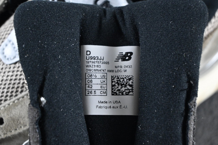 JJJJound x New Balance 993 Made in USA 