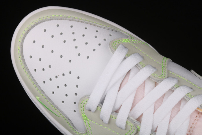Jordan 1 Retro Low White Ghost Green Black DM7837-10R