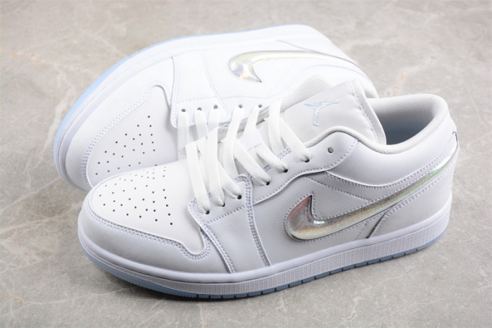 AIR JORDAN 1 LOW GS GLITTER SWH FQ9112-100